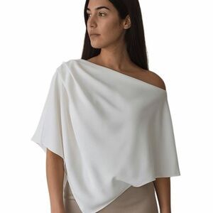 Trina Turk White Blouse- Size M